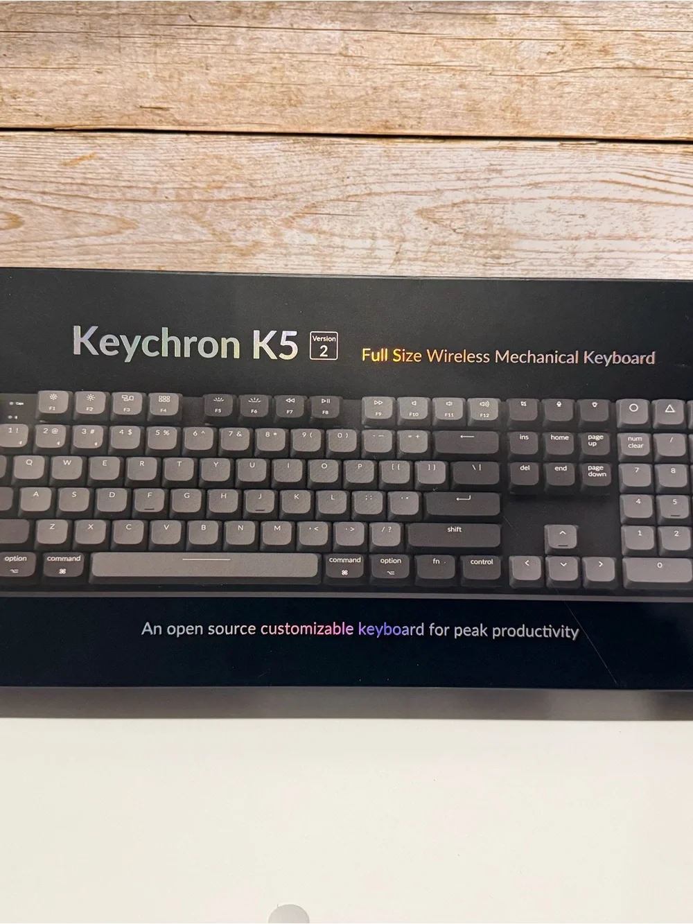 Keychron K5 Wireless Mechanical Keyboard - Gray